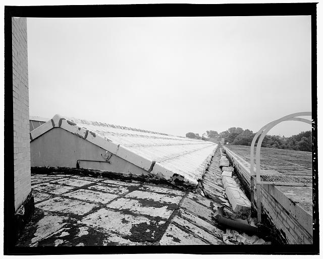 Ford Alexandria Plant FROM ROOF OF SERVICE BUILDING, LOOKING WEST ALONG NORTH EDGE