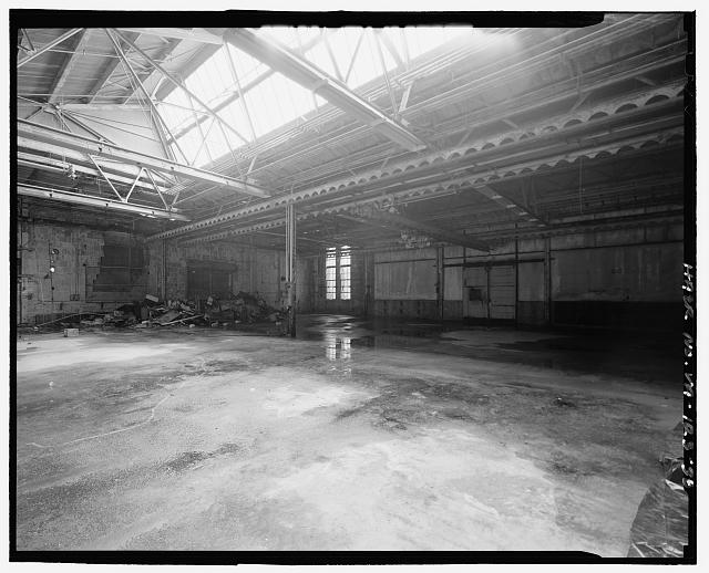 Ford Alexandria Plant INTERIOR, SERVICE BUILDING, LOOKING AT NORTHWEST CORNER FROM WEST END OF CENTRAL BAY