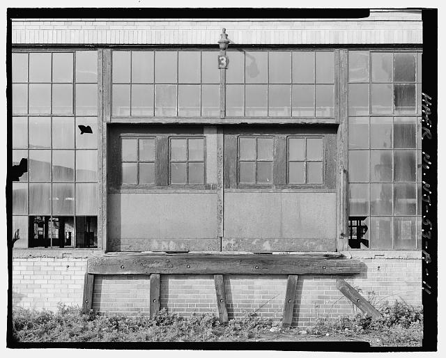 Ford Edgewater Assembly Plant DRIVE-UP DOOR, SOUTH FACADE, BAY 4
