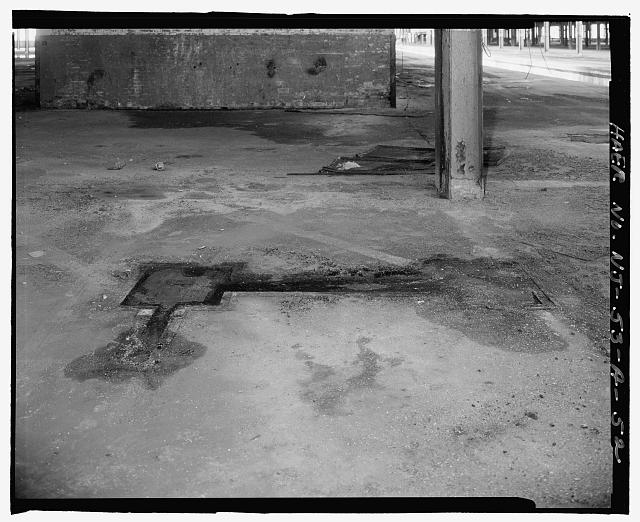 Ford Edgewater Assembly Plant FIRST FLOOR, MERCURY INSPECTION CONVEYOR FOUNDATION, BAY 31/1 SOUTH, TO NORTHWEST