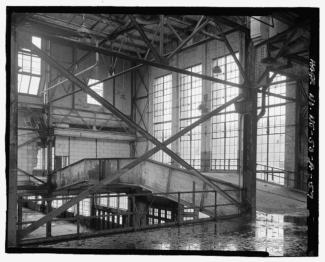 Ford Edgewater Assembly Plant SECOND FLOOR, WEST END AND BRIDGE, TO SOUTHWEST