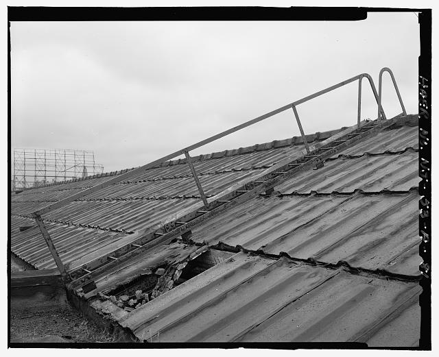 Ford Edgewater Assembly Plant ROOF, LADDER ON NORTH MONITOR, BAY 40, TO SOUTHEAST