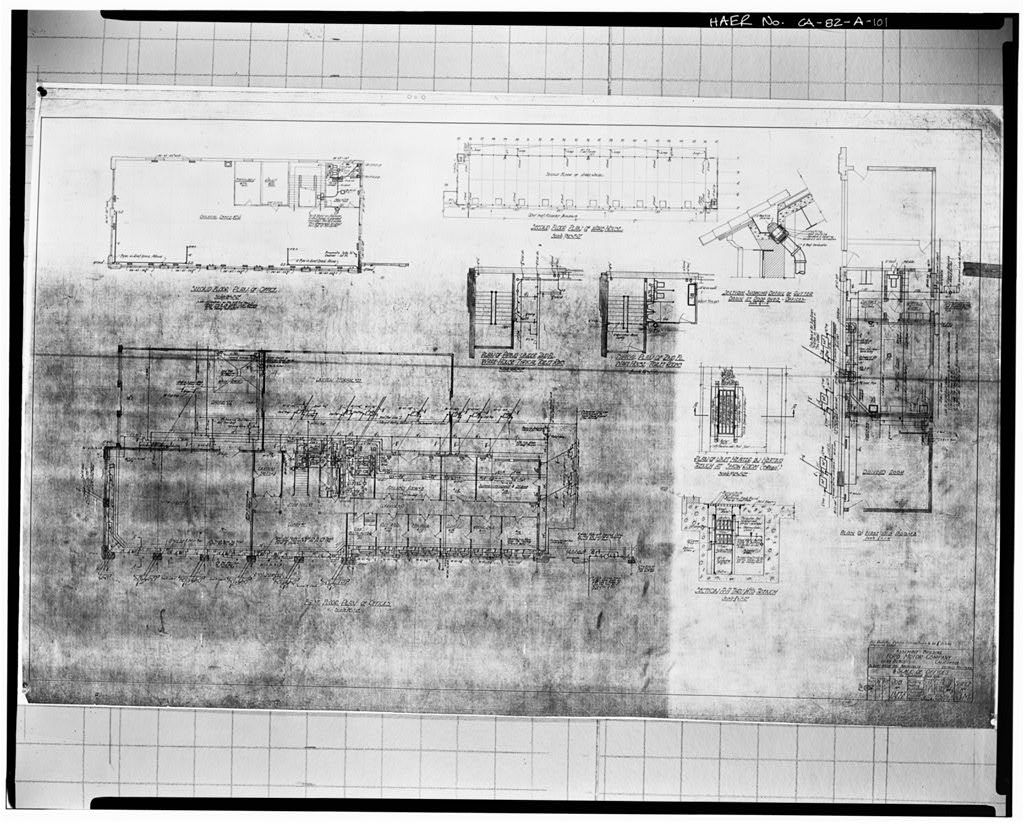 1927, ASSEMBLY BUILDING; FORD MOTOR COMPANY; ONE-EIGHTH SCALE OF OFFICES