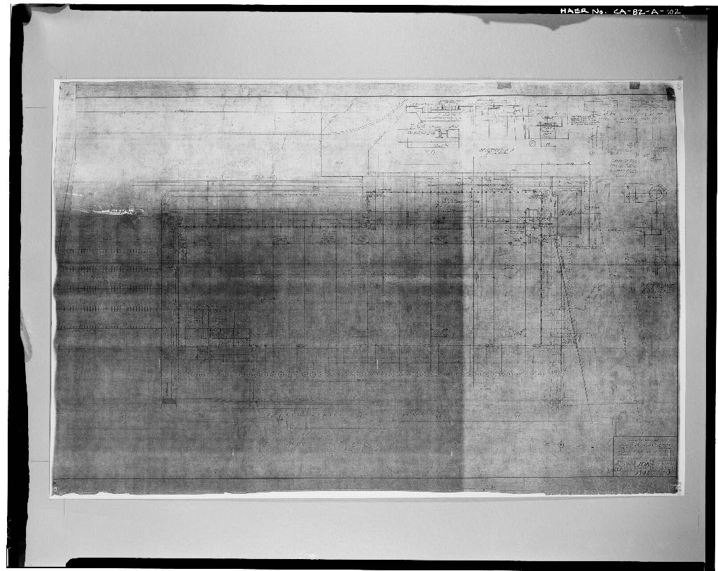 1927, ASSEMBLY BUILDING; FORD MOTOR COMPANY; FIRST FLOOR PLAN 