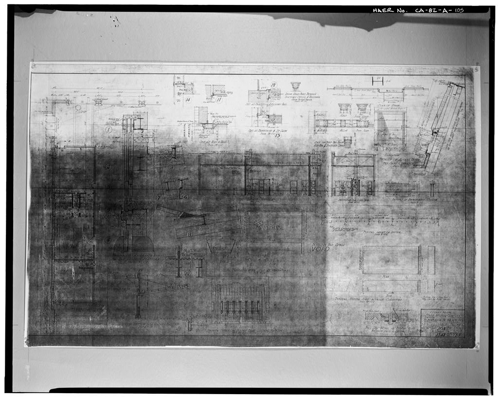 1927/1929, ASSEMBLY BUILDING; FORD MOTOR COMPANY; MISCELLANEOUS DETAILS
