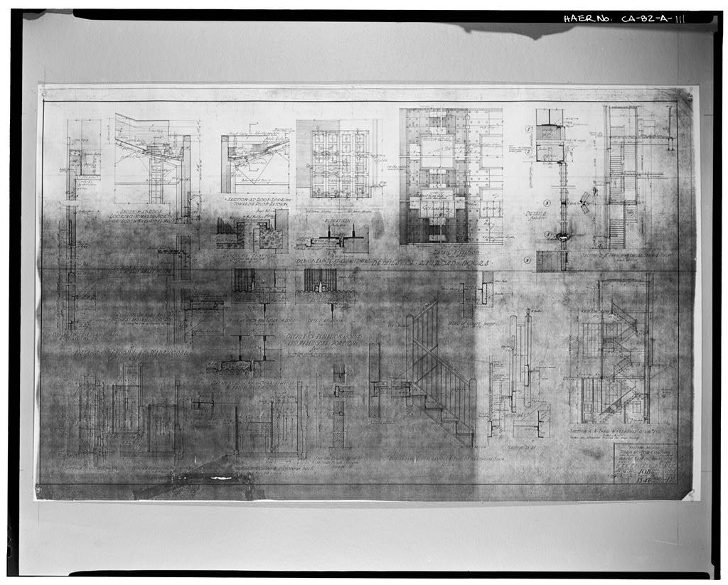 1927/1929, ASSEMBLY BUILDING; FORD MOTOR COMPANY; WAREHOUSE DETAILS