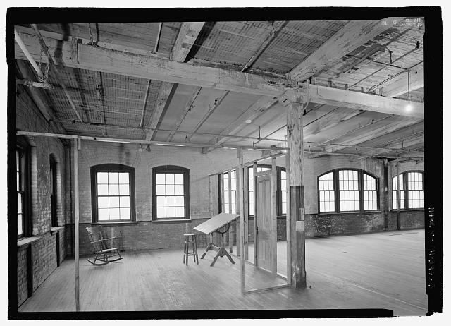 Ford Piquette Avenue Plant Northeast corner office on third floor where Ford worked with others on automobile design that resulted in model T Fords