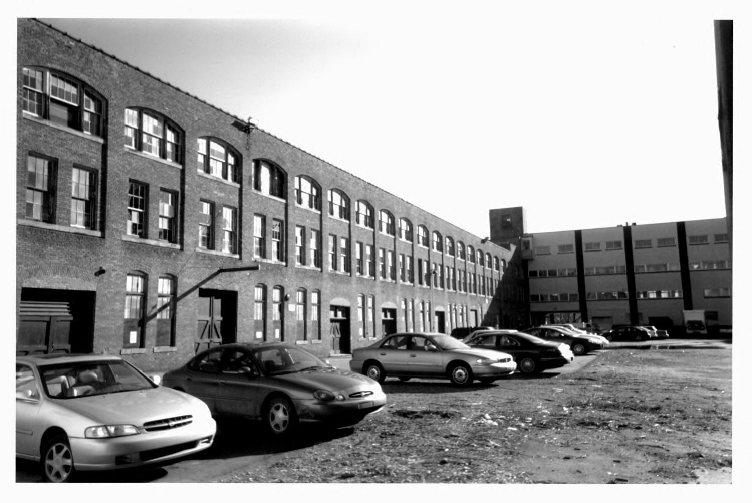 Ford Piquette Avenue Plant West Facade and open courtyard 