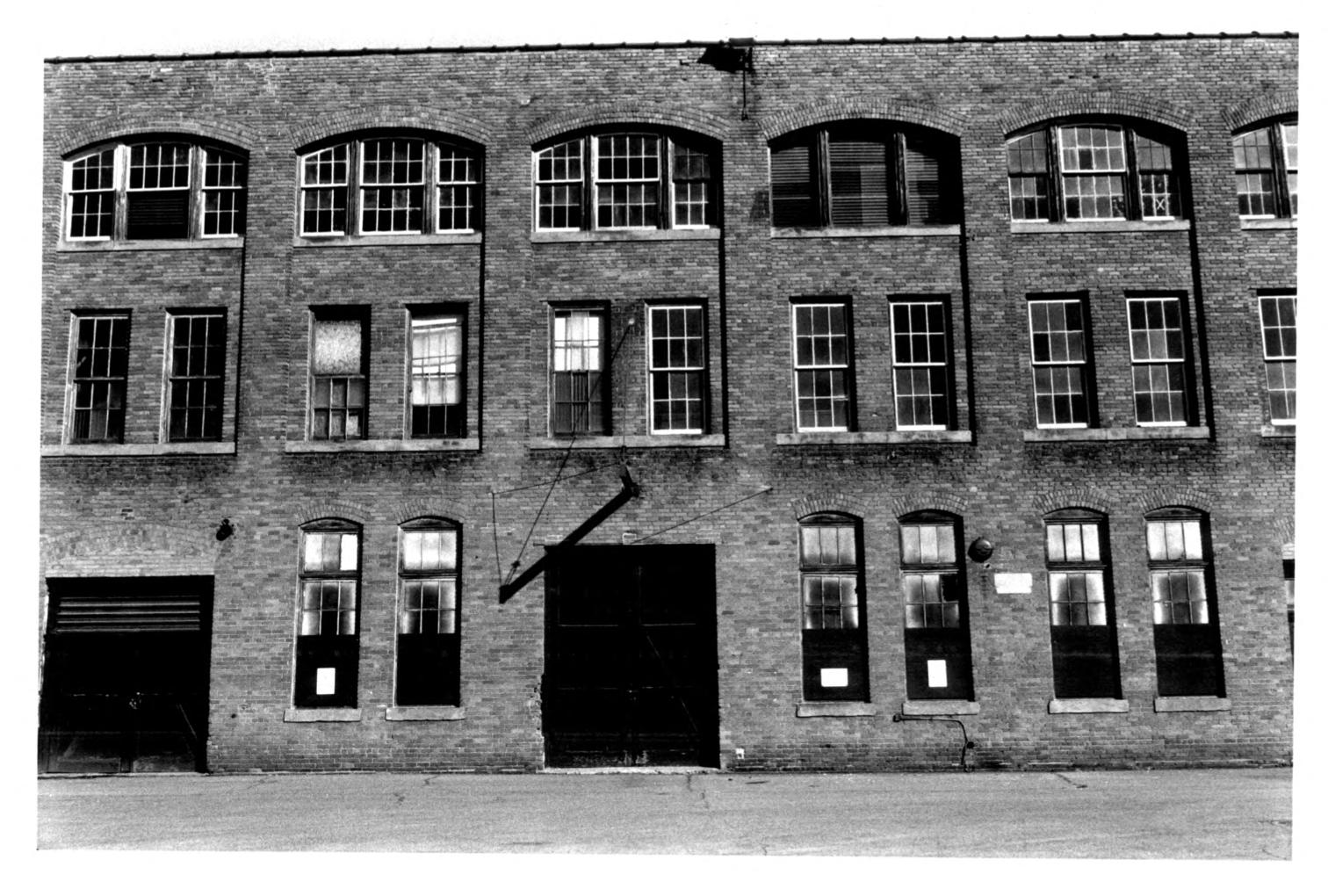 Ford Piquette Avenue Plant West Facade detail of bays and windows