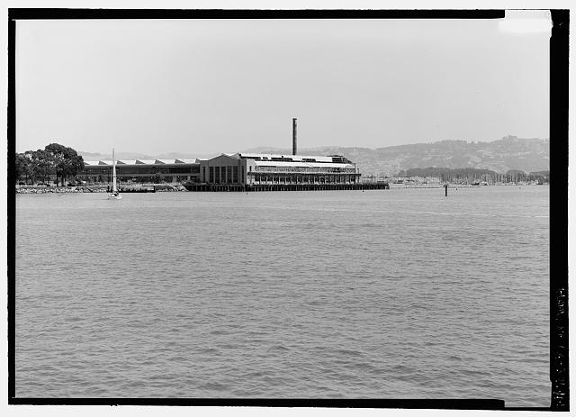 Ford Richmond Assembly Plant VIEW TO NORTHEAST ACROSS RICHMOND INNER HARBOR FROM RICHMOND SHIPYARD NO. 3.