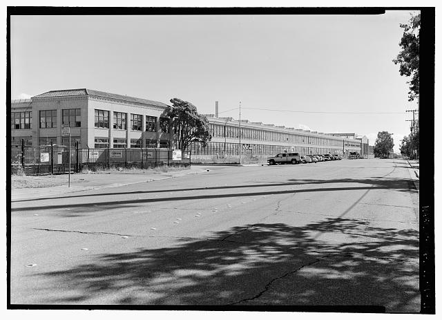 Ford Richmond Assembly Plant SE BY 135', STREET SCAPE.