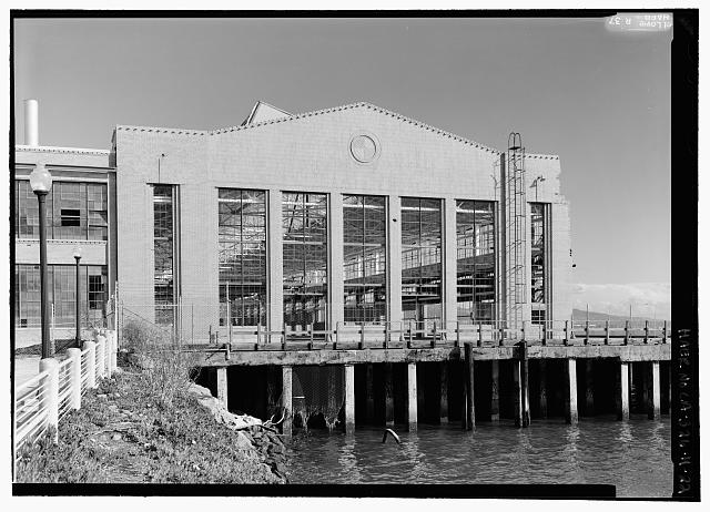 Ford Richmond Assembly Plant SOUTH BAY AT SOUTHERN END OF MANUFACTURING PLANT.