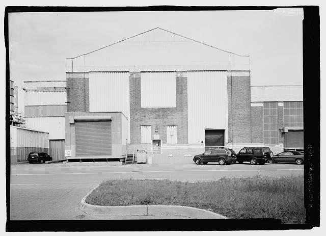 Ford River Rouge Plant Medical Building LOOKING NE AT WEST ELEVATION OF MEDICAL CENTER.