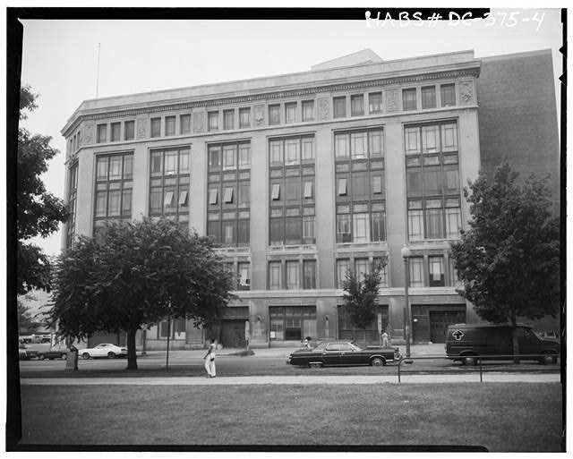Ford Building Washington DC JOHN MARSHAL PLACE (EAST) ELEVATION