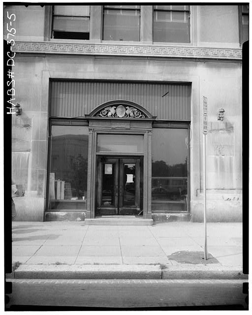 Ford Building Washington DC PENNSYLVANIA AVENUE MAIN ENTRANCE (CAST IRON)