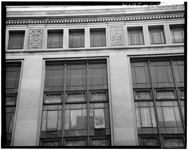 Ford Building Washington DC DETAIL OF MEDALLIONS 