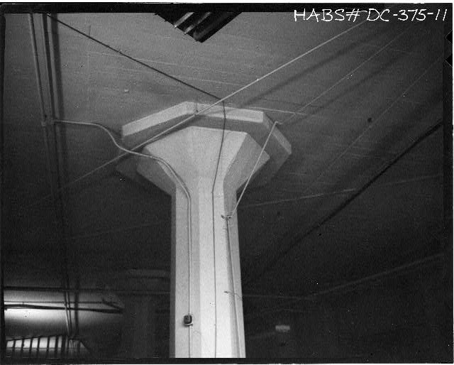 Ford Building Washington DC INTERIOR COLUMN WITH SHEAR PLATE DETAIL