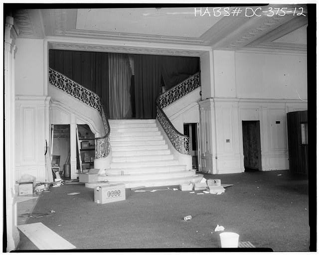 Ford Building Washington DC GRAND STAIRCASE IN SHOWROOM